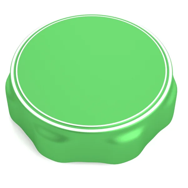 Realistic 3d render of bottle lid — Stock Photo, Image