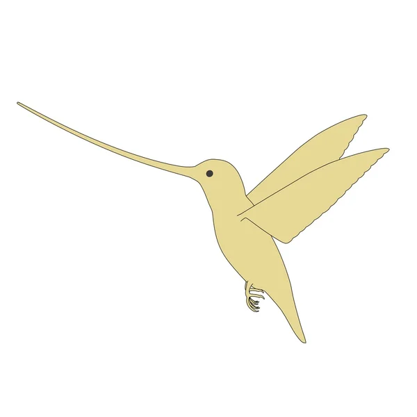 Imagen de dibujos animados de colibri bird —  Fotos de Stock