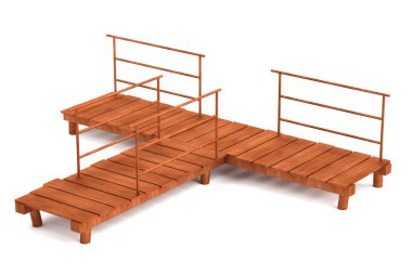 açılış etap gerçekçi 3d render