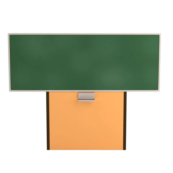 Realistic 3d render of blackboard — Stock Photo, Image