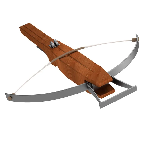 Realistic 3d render of crossbow — Stock Photo, Image