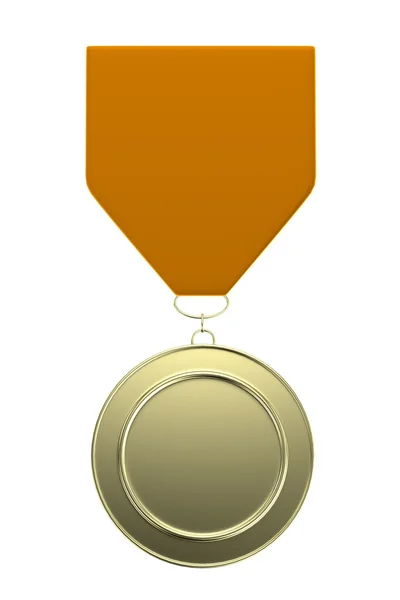 Realistisk 3d render av medalj — Stockfoto