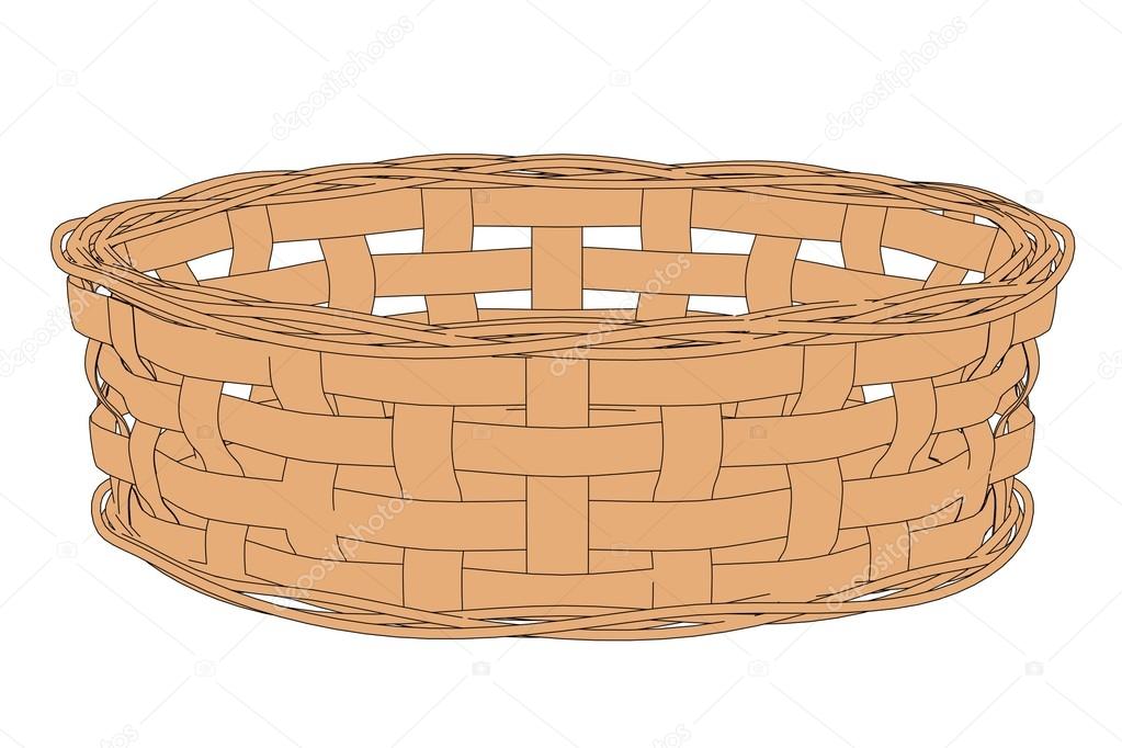 Cartoon image of fruit basket