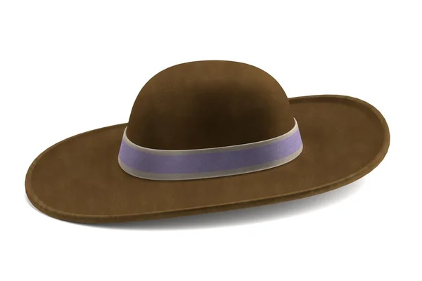Реалістичний 3d візуалізація капелюха — стокове фото