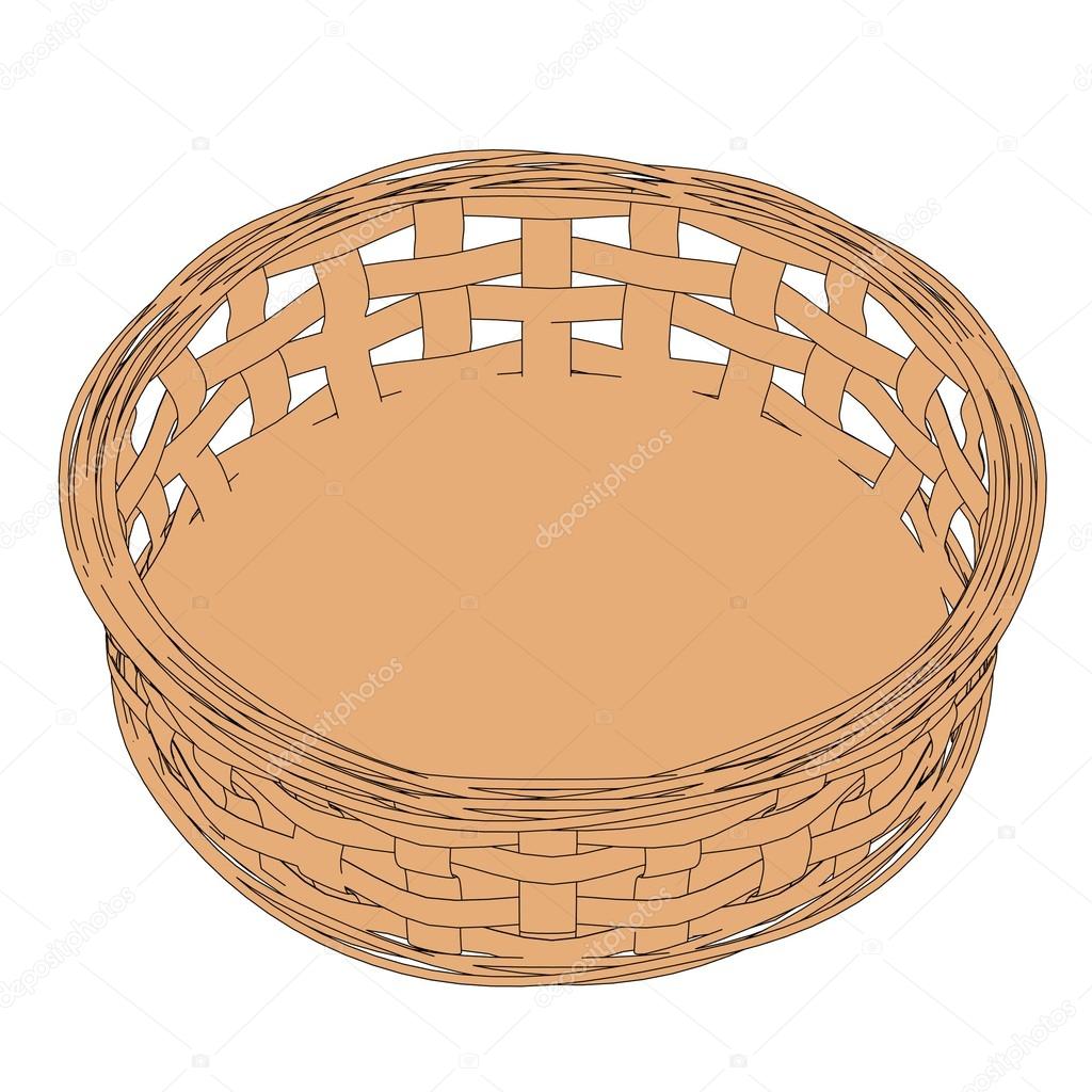 Cartoon image of fruit basket