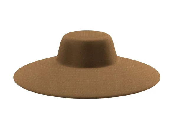 Ρεαλιστική 3d καθιστούν καπέλο — Φωτογραφία Αρχείου