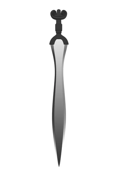 Realistic 3d render of dagger — Stock Photo, Image