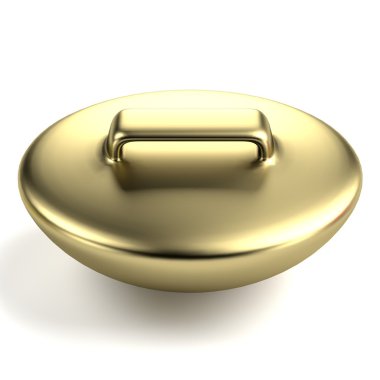 gerçekçi 3d render düğmesinin