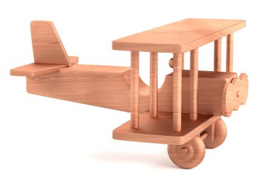 ahşap oyuncak gerçekçi 3d render