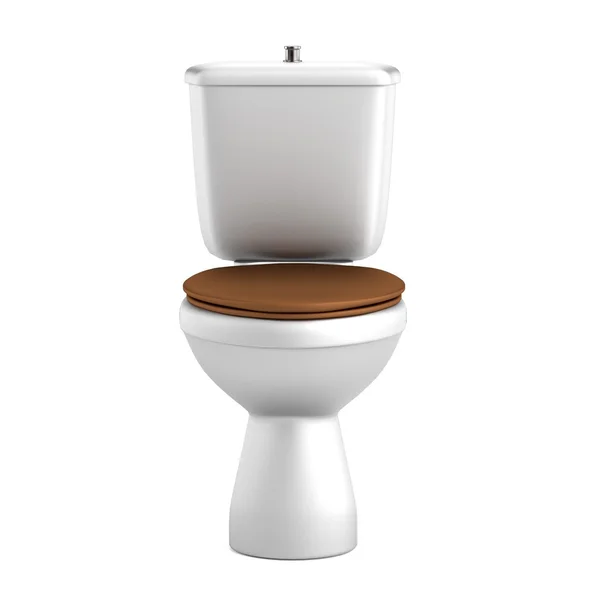 Realistische 3D-Darstellung der Toilette — Stockfoto