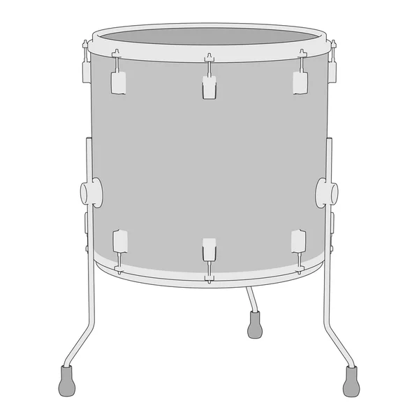 Imagen del instrumento musical - tambor —  Fotos de Stock