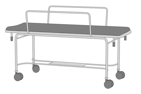 Image of hospital bed — Stock Photo, Image