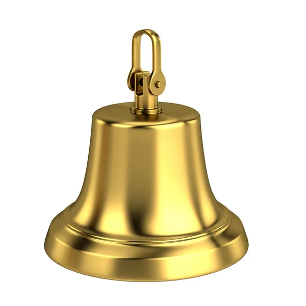 Realistic 3d render of bell — Stock Photo, Image