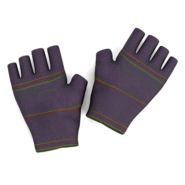 Realistic 3d render of winter gloves — Stock Photo, Image