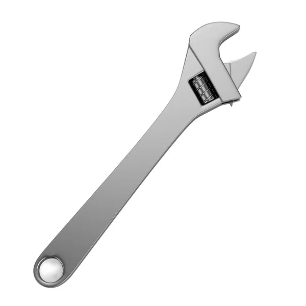 Realistic 3d render of wrench — Stock Photo, Image