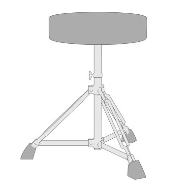 müzik aleti çizgi film resim