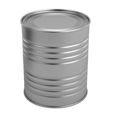 Gıda can gerçekçi 3d render