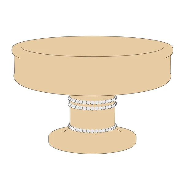Cartoon image of antique bowl — Stock Photo, Image