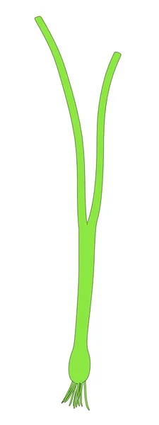 Desenhos animados imagem de cebolinha — Fotografia de Stock