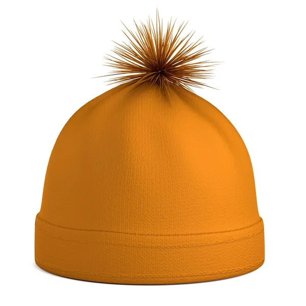 Реалістичний 3d візуалізація зимового капелюха — стокове фото