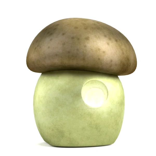 Realista 3D Render of Mushroom — Foto de Stock