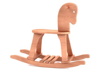 ahşap oyuncak gerçekçi 3d render