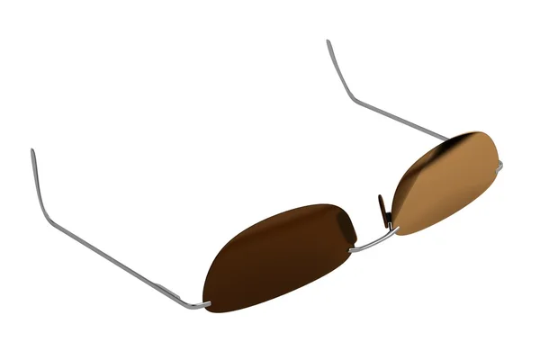 Realistyczne renderowanie 3d okulary — Zdjęcie stockowe