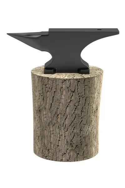 Realista 3d renderização de ferreiro bigorna — Fotografia de Stock