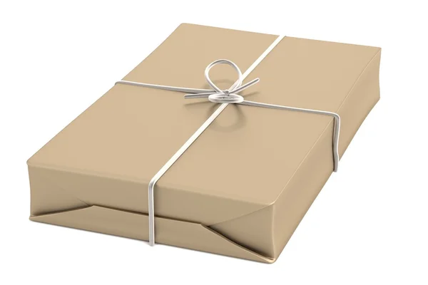 Realistic 3d render of package — Stock Photo, Image