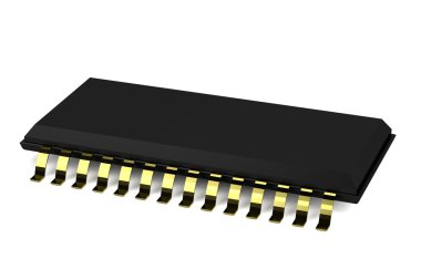 Chip gerçekçi 3d render