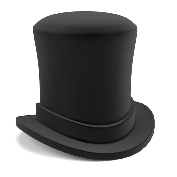 Refleic 3d render of hat — стоковое фото