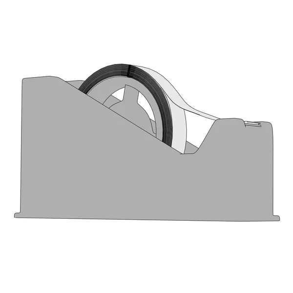 Cartoon image of stationery tool — Stock Photo, Image
