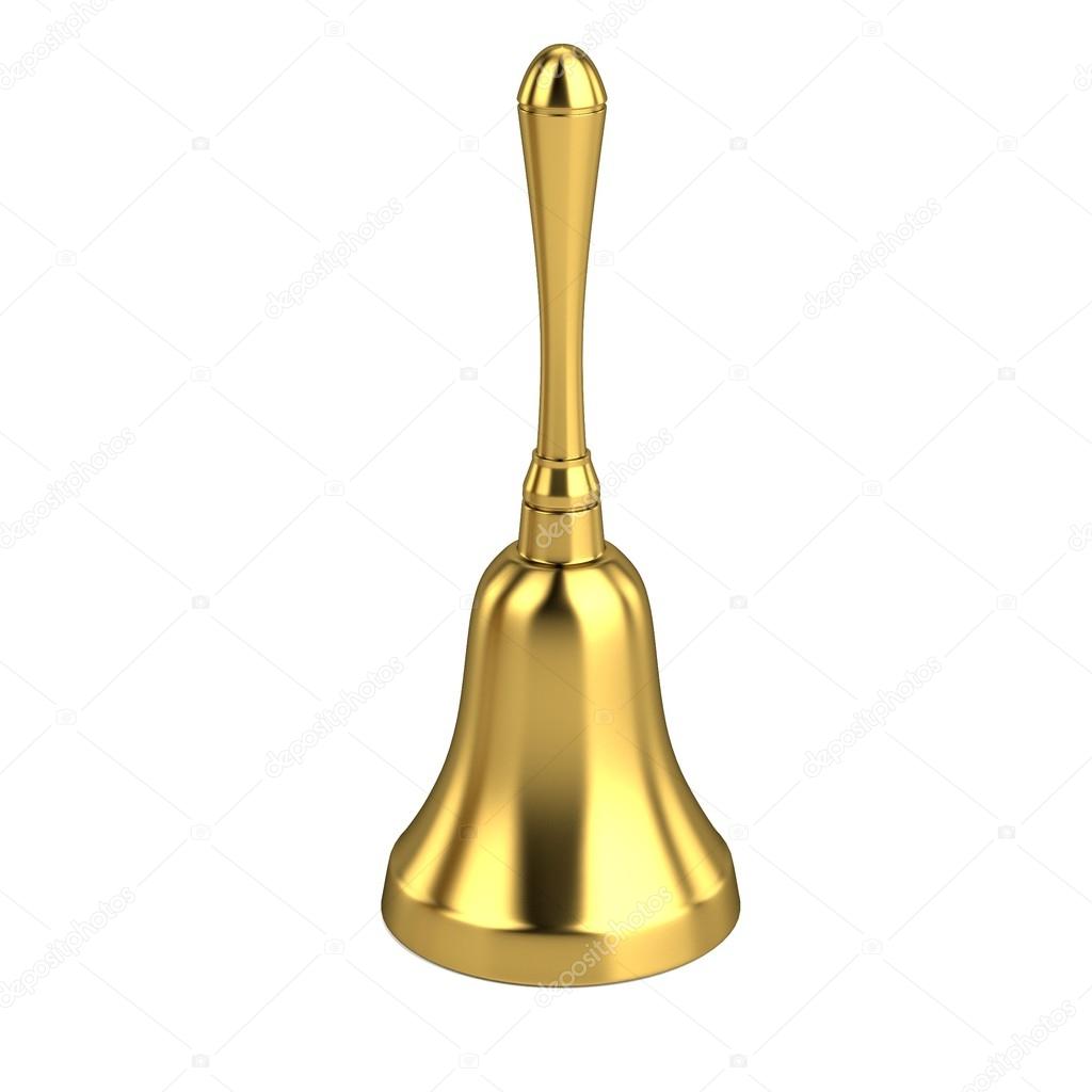 Realistic 3d render of bell
