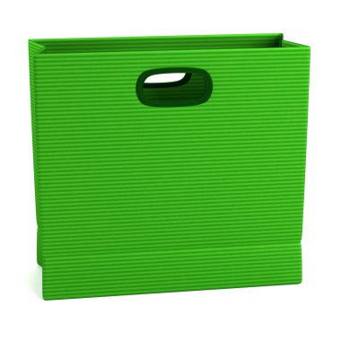 alışveriş çantası gerçekçi 3d render