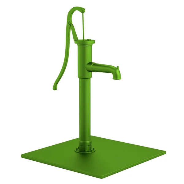 Realistische 3d render voor water pump — Stockfoto