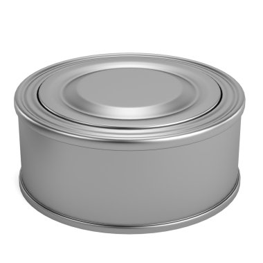 Gıda can gerçekçi 3d render