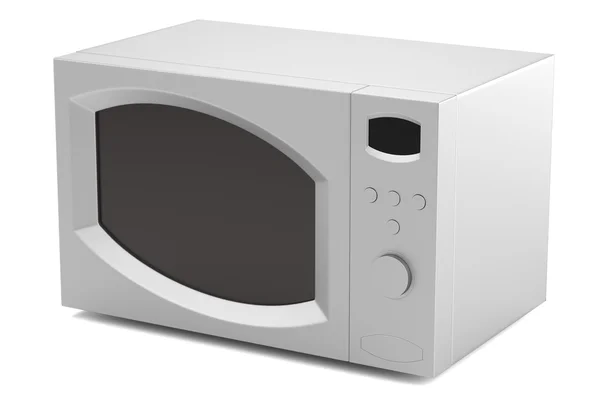 Realistic 3d render of microwave — Stock Photo, Image