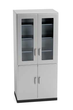 tıp kabine gerçekçi 3d render