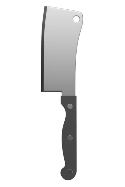 Realistic 3d render of knife — Stock Photo, Image