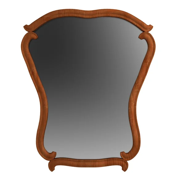 Realistic 3d render of mirror — Stock Photo, Image