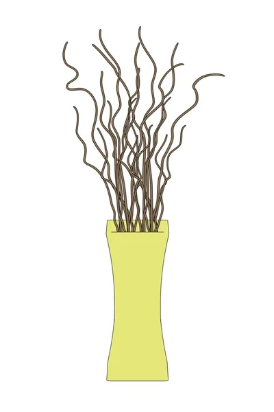 Illustration of vase with decoration — Stock Photo, Image
