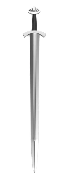 Realistic 3d render of sword — Stock Photo, Image