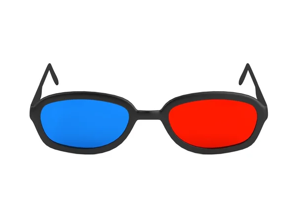 Realista 3d renderizado de gafas estereoscópicas — Foto de Stock