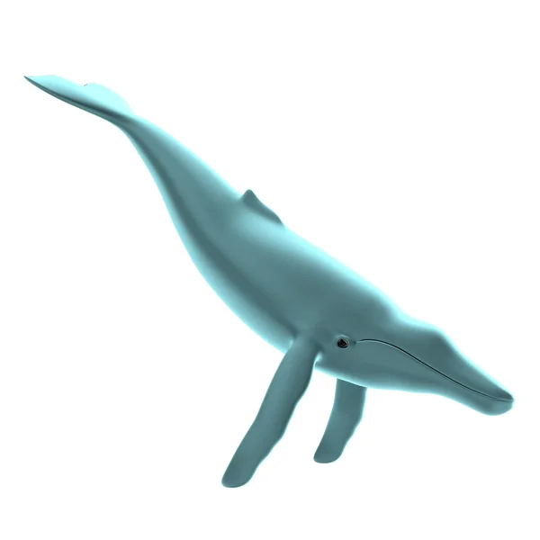 Realistische 3d render van walvis — Stockfoto