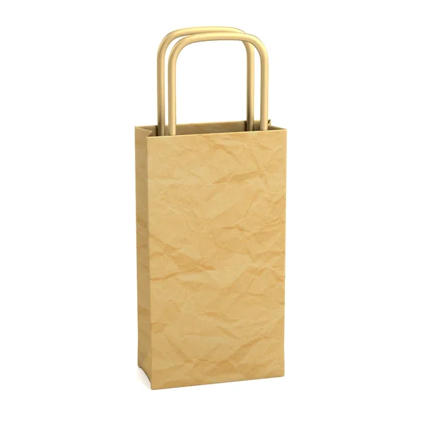 Rendering realistico 3d della shopping bag — Foto Stock