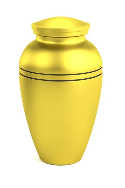 Realistic 3d render of urn — Stock Photo, Image