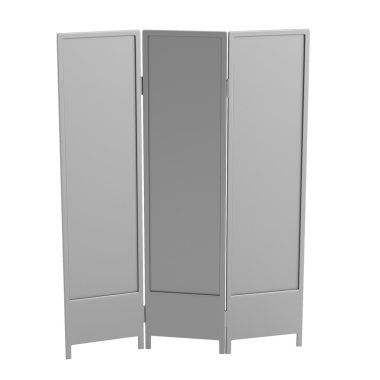 Katlama perde gerçekçi 3d render