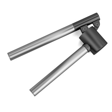 gerçekçi 3d render sarımsak basın