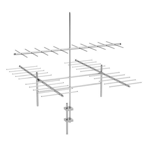 Realistisk 3d render av antenn — Stockfoto