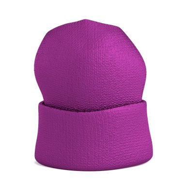 Kış Şapkasının Gerçekçi 3 Boyutlu Çizimi